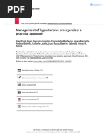 Management of Hypertensive Emergencies A Practical Approach