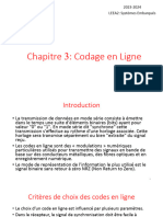 Chapitre 3 Codage en Ligne - 16