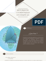 Sistemas de Coordenadas Geograficas