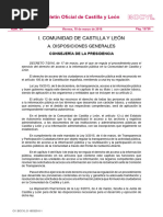 Tema 4 - Decreto 7-2016 Derecho de Acceso A La Información Cyl