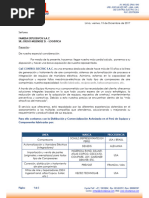 Carta de Presentacion Cecoel - Famesa