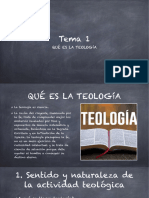 Que Es La Teologia