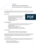 La Intervencion Psicopedagogica en El Ambito Escolar