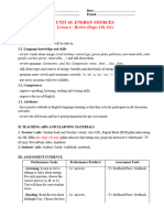 Unit 10 - Lesson 4 - Review