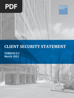 GoldmanSachs - Client-Security-Statement