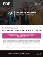 SGM - MARÇO - Culto de Missões 2024