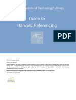 DkIT Guide To Harvard Referencing