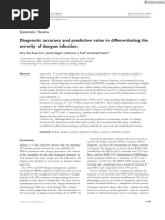 Tropical Med Int Health - 2019 - Low - Diagnostic Accuracy and Predictive Value in Differentiating The Severity of Dengue