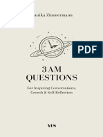 3 AM Questions - For Inspiring Conversations, Growth & Self-Reflection