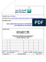 New Laboratory Building at QP Refinery in Mesiaeed Loss Prevention Philosophy