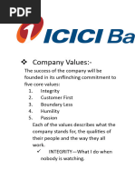 Company Profiling of Icici Bank