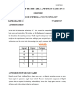 7376222it139-Godson Flinto J-Importance of Truth Table and Logic Gates in It