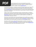 Cómo Escribir Un Ensayo Sobre Ayuda Financiera