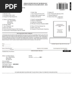 IIT-JEE 2012 Sample Application Form