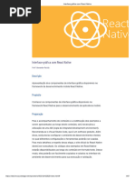 Interface Gráfica Com React Native