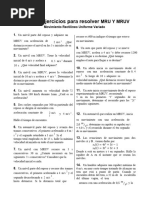 Tarea 2.4 Ejercicios MRUV