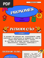 Pronomes Da Língua Portuguesa