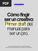 Como Fingir Ser Un Creativo