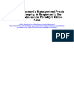 DR Kazuo Inamoris Management Praxis and Philosophy A Response To The Profit Maximisation Paradigm Kimio Kase Full Chapter