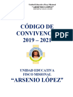 CÓDIGO DE CONVIVENCIA ACTUALIZADO SEGUN AEd.