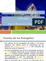 2.2 Cristología (Jesús y María en Los Evangelios)