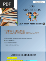 Adverbios Secundaria