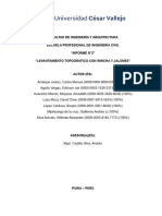 Levantamiento Topografico Con Wincha y Jalones