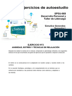 Ejercicio N°2 Desarrollo Personal y Taller de Liderazgo - Instructor - Gustavo Correa Mija.