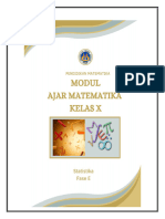 Dinda Pertiwi B - Modul Ajar Statistika - Kelas X - Pert 1