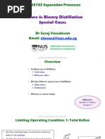 6-Lecture Note - Binary Distillation Special Cases