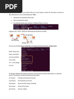 Unix Commans