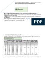 Exampleson Additional Wage Ceiling Computation