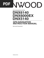 DNX6140 DNX6000EX DNX5140: Gps Navigation Instruction Manual