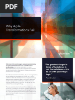 Why Agile Transformations Fail