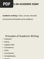 Academic Essay