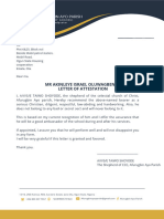 Black Yellow Modern Business Letterhead