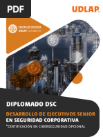 Desarrollo de Ejecutivos Senior en Seguridad Corporativa (DSC) Con Certificación en Ciberseguridad