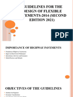 Guidelines For The Design of Flexible Pavements-2014 (Second EDITION 2021)