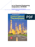 Introduction To Chemical Engineering Thermodynamics J M Smith Full Chapter