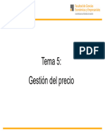 Tema 5 Gestión Del Precio