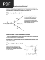 Ley de Kirchhoff