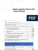 Slides For Impact of Supplier Logistics Cost On The Cost of Goods 2 PDF