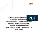 Plan Potenciar Dominios Procesos Cognitivos III Momento Escolar 12-04-2024