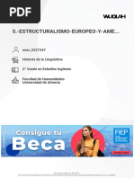 TEMA 5. Estructuralismo Europeo y Americano