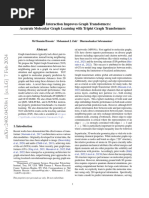 Triplet Interaction Improves Graph Transformers: Accurate Molecular Graph Learning With Triplet Graph Transformers