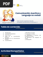 Comunicación Asertiva y Lenguaje No Verbal