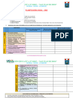 PLANIFICACIÓN ANUAL 1er Grado