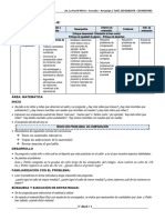 3° Grado - Matemática Dia 25 de Abril