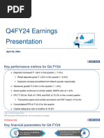 HDFC Bank Investor Presentation Q4 2023-24