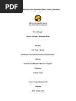 Relación y Diferencias Entre Metodología, Método, Técnica e Instrumento